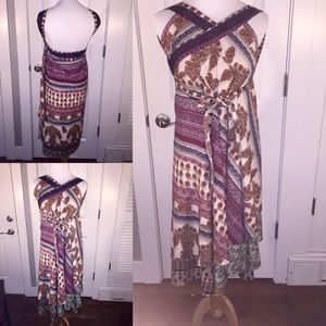Indian Sari Magic wrap skirt! Boho beautiful.